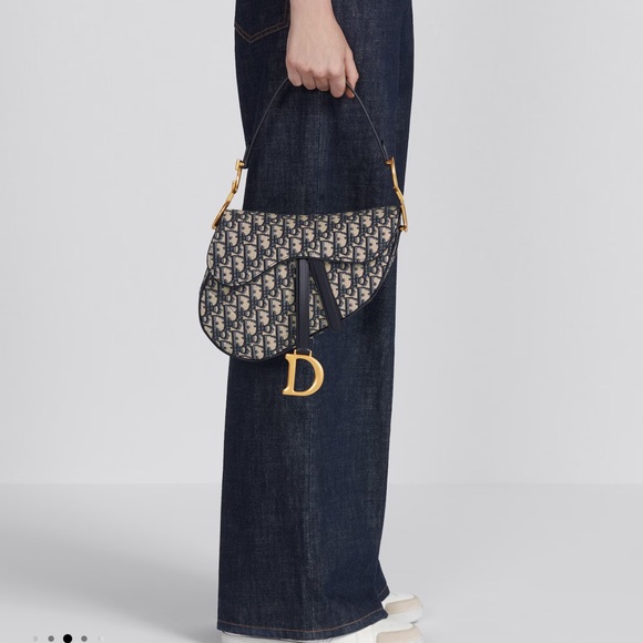 DIOR MONOGRAM SADDLE BAG - Picture 3 of 8